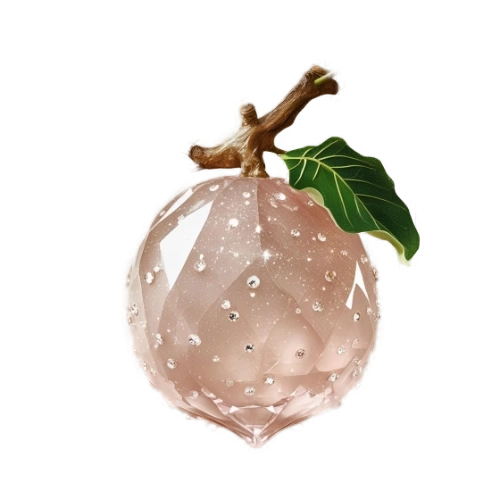 csillogó halvány rózsaszín gyümölcs a., 1.